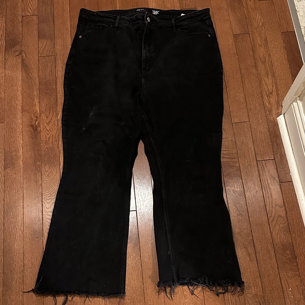Old Navy Black Flare Women's Jeans